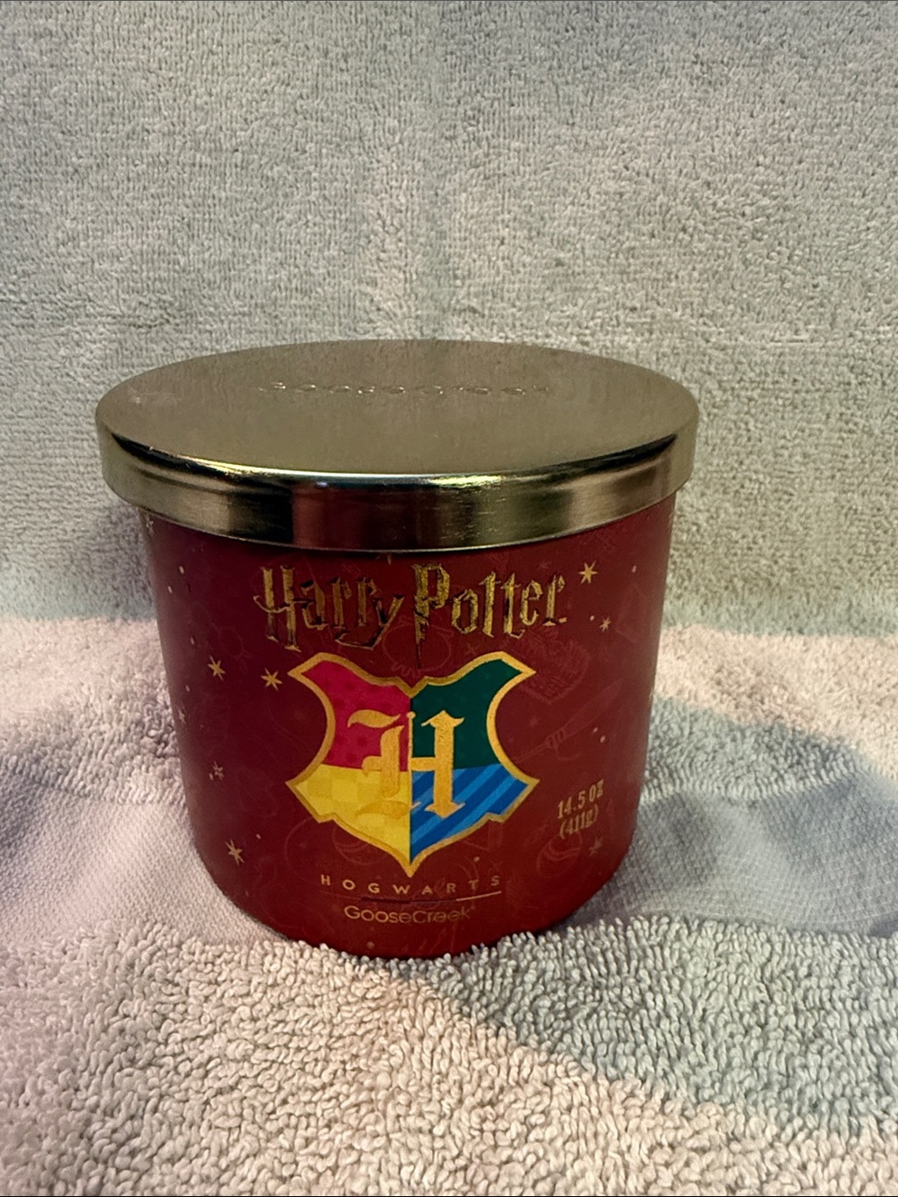 Harry Potter Hogwarts Red Scented Candle Tin by